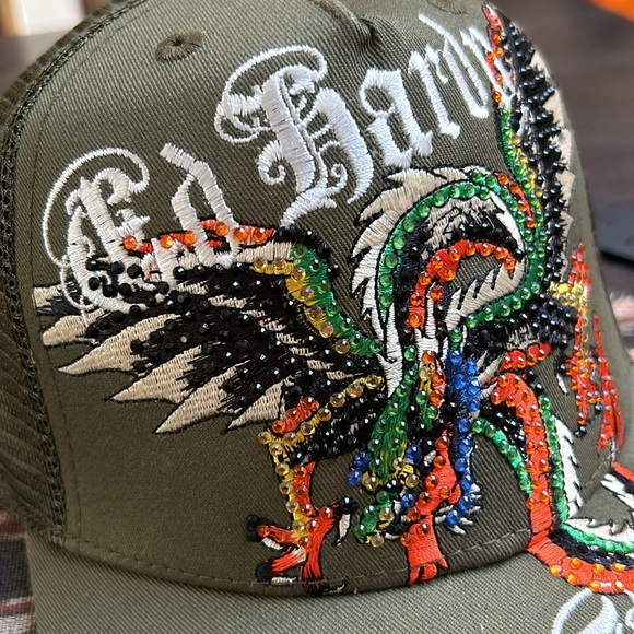 Ed Hardy Tattoo Trucker Hat - Picture 2 of 9